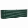 vidaXL Garden Raised Bed Green 126" x 31.5" x 31.9" Steel