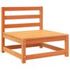 vidaXL Garden Sofa Set Wax brown Solid pine wood Sectional Modular