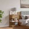 vidaXL Bedside Cabinet Artisan Oak Engineered Wood Standard
