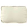 vidaXL Cushion Cream 27.56 x 15.75 x 4.72 in Oxford Fabric