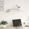 vidaXL Floating Shelf Oak Engineered wood with oak veneer