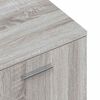 vidaXL Tv Cabinet Grey Sonoma Engineered wood 47.2 in x 13.4 in x 14.6 in