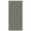 vidaXL Roller Blind Grey 100% Polyester, Aluminum top rail 37.4 x 90.6 in