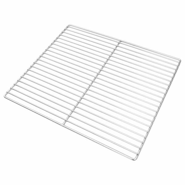 vidaXL Grill Grate Silver 45 x 40 cm Stainless Steel