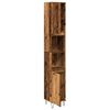 vidaXL Bathroom Cabinet Old wood Engineered wood