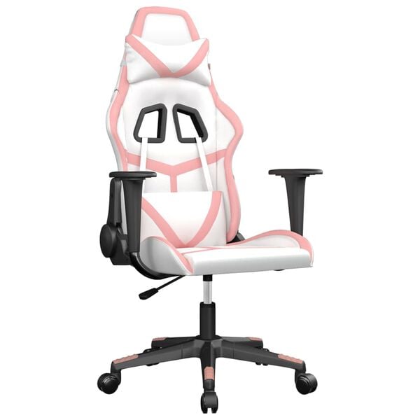 vidaXL Gaming Chair Height-Adjustable Gaming Chair Rectangular Modern