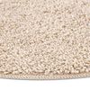 vidaXL Anti-slip Shaggy Rug Cream 47.2" x 47.2" PP