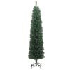 vidaXL Artificial Christmas Tree with 300 LEDs Green 82.68 in