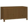 vidaXL Garden Storage Box Honey brown Solid pinewood Medium