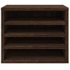 vidaXL Desk Organiser Brown Oak 14.2x10.2x11.6" Engineered wood