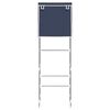 vidaXL Storage Rack Blue Iron, Non-woven fabric (100% polyester) Medium