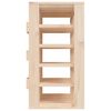 vidaXL Wine Rack 23.0x13.0x23.8" Solid Wood Pine