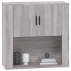 vidaXL Wall Cabinet Grey Sonoma Engineered wood