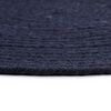 vidaXL Placemat Set of 6 Navy Blue 100% Cotton 15 in diameter Non-slip