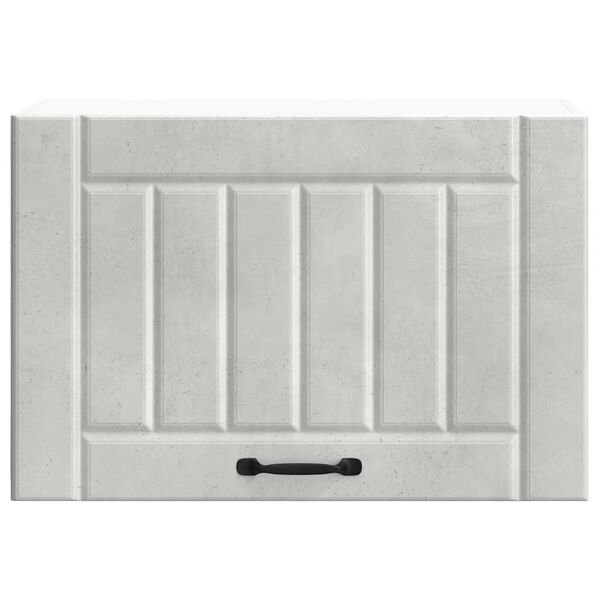 vidaXL Kitchen Wall Cabinet Concrete grey Engineered wood Compact