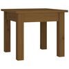 vidaXL Coffee Table Honey brown Solid pine wood Small Simplistic