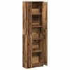 vidaXL Wardrobe Old Wood 21.65 x 9.84 x 74.41 in Engineered Wood
