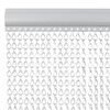 vidaXL Chain Door Fly Screen 39.4x89.0" Aluminium