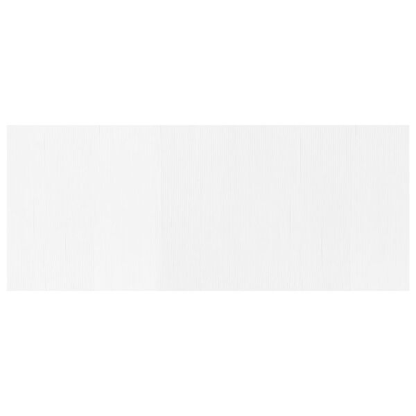 vidaXL Room Divider White 65"x157.5" Bamboo