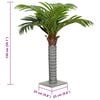 vidaXL Artificial Palm Tree Green
