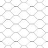 vidaXL Fence with Posts Gray 0.6 x 100 m PVC-coated steel
