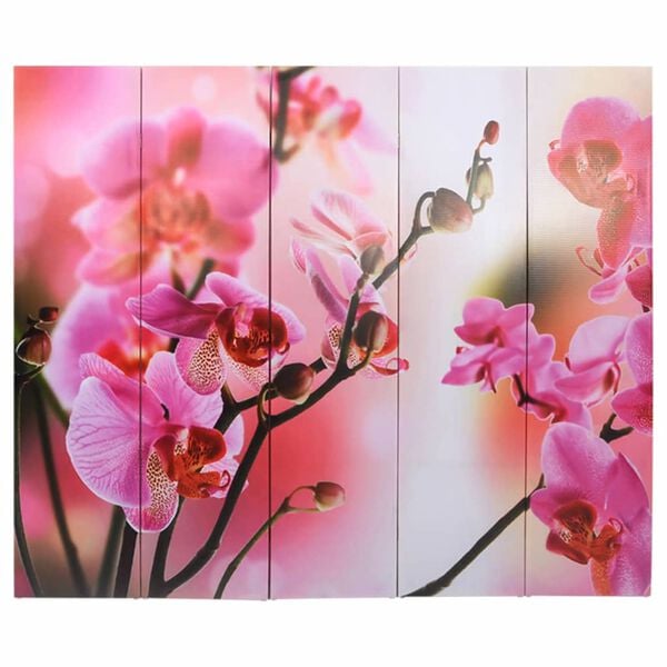 vidaXL Folding Room Divider 78.7"x66.9" Flower