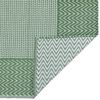 vidaXL Outdoor Rug Green Polypropylene 47.2 x 70.9 in Decorative Inlays