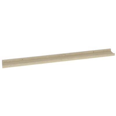 vidaXL Wall Shelves 4 pcs Sonoma Oak 39.4"x3.5"x1.2"