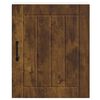 vidaXL Kitchen Wall Cabinet Smoked Oak Engineered Wood Medium