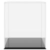 vidaXL Display Box Transparent 12.2x6.7x7.5" Acrylic