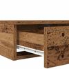vidaXL Bed Drawers Old Wood 55.12 x 14.37 x 6.50 in Engineered Wood