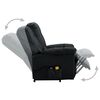 vidaXL Stand Up Massage Chair Dark Grey Polyester, Plywood, Iron, PP Cotton