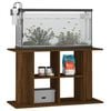 vidaXL Aquarium Stand Brown Oak Engineered Wood 39.4 x 15.7 x 23.6 in