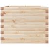 vidaXL Garden Planter Natural Wood Solid pine wood 23.6 in