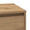 vidaXL Bedside Cabinet Artisan Oak 15.35 x 13.58 x 19.69 in