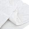 vidaXL Duvet Set with Pillow 3 pcs White Down Feather