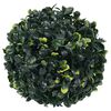 vidaXL Artificial Boxwood Ball Mixed green Polyethylene Small Solar