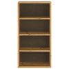 vidaXL Side Cabinet Honey Solid pine wood with engineered wood