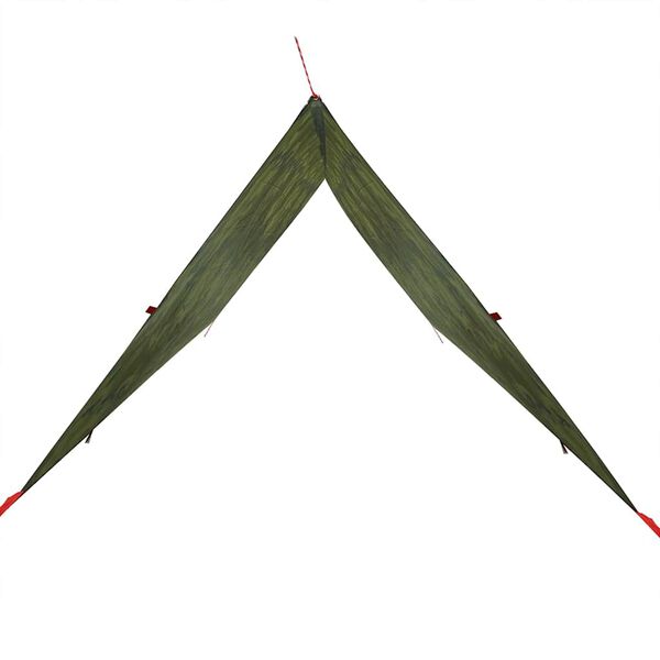 vidaXL Camping Tarp Camouflage 144.1x120.5" Waterproof