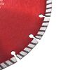 vidaXL Diamond Cutting Disc with Turbo Steel 11.81 "