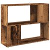 vidaXL Book Cabinet Old Wood Engineered wood 31.5 x 9.4 x 24.8 in