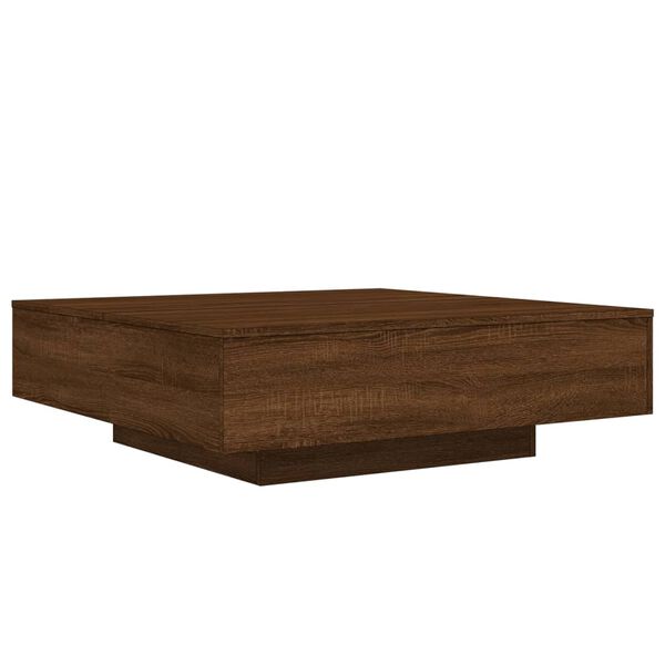 vidaXL Coffee Table Brown oak Engineered wood Durable Coffee Table
