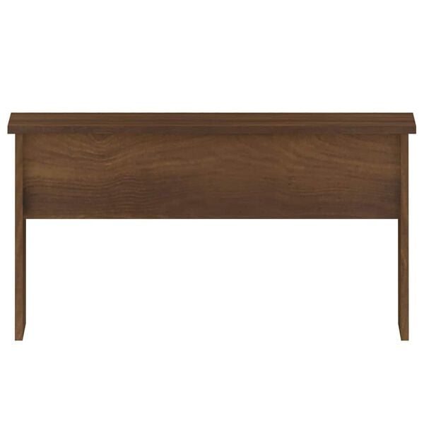 vidaXL Coffee Table Brown Oak Engineered Wood Medium Height-Adjustable