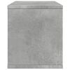 vidaXL Desk Organiser Concrete Grey 14.2x10.2x11.6" Engineered Wood