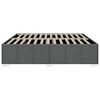 vidaXL Bed Frame Dark Grey