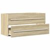 vidaXL Sink Cabinet Sonoma Oak Engineered Wood Medium