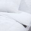 vidaXL Duvet Cover Set White 100% Cotton 79 x 79 in Lightweight