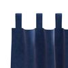 vidaXL Blackout Curtains 2 pcs Dark Blue 55.12 x 68.90 in Velvet