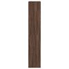vidaXL Bookcase Brown Oak Engineered Wood 39.4x13.0x68.9 in Bookcase