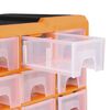 vidaXL Multi-drawer Organizer with 64 Drawers 20.5"x6.3"x14.8"